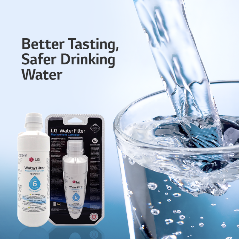 LG LT1000P / LT1000PC Replacement Refrigerator Water Filter (Part